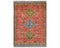 6x8 Rusty Red Ersari Afghan Hand Knotted Veg Dye Wool Area Rug